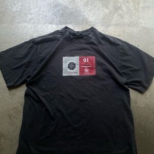 vintage basketball t shirt nike spalding